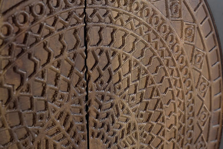 Giner and Colomer - 4-Door Mango Wood Sideboard With Metal Legs