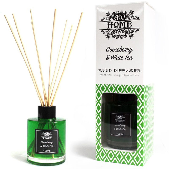 120ml Reed Diffuser -  Gooseberry & White Tea