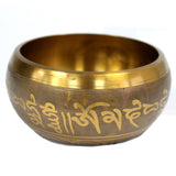 Lrg Five Buddha Singing Bowl