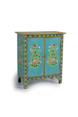 Giner and Colomer - 2-Door Cabinet With Hand-Painted Details