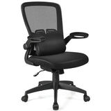 Lightweight Mesh Office Chair with Lumbar Support-Black