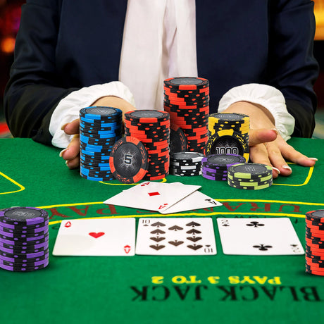 14 Gram Texas Holdem Poker Chip Set