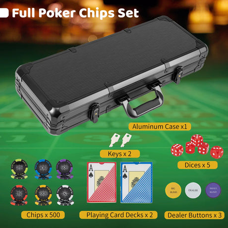 14 Gram Texas Holdem Poker Chip Set