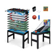 14-in-1 Combo Game Table Set Multi Game Table with Foosball