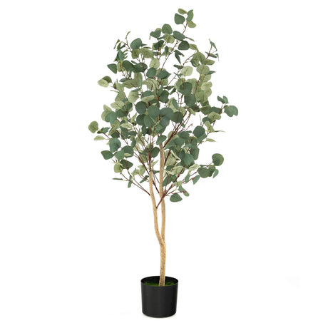 140 cm Artificial Eucalyptus Tree with Adjustable Branches