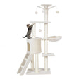 56 Inch Condo Scratching Posts Ladder Cat Play Tree