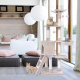 56 Inch Condo Scratching Posts Ladder Cat Play Tree