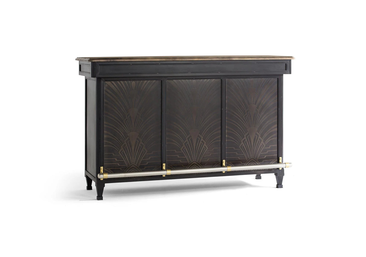 Giner and Colomer - Metal & Mango Wood Bar Counter