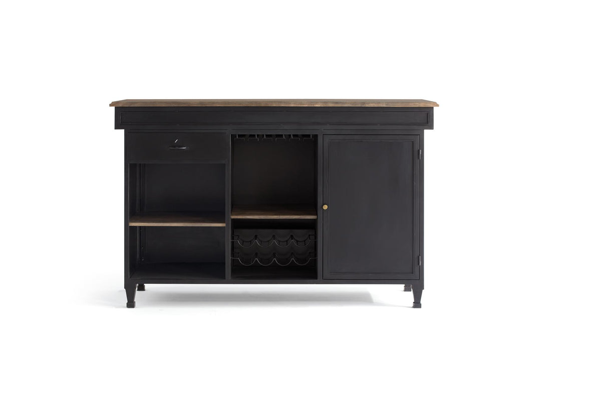 Giner and Colomer - Metal & Mango Wood Bar Counter