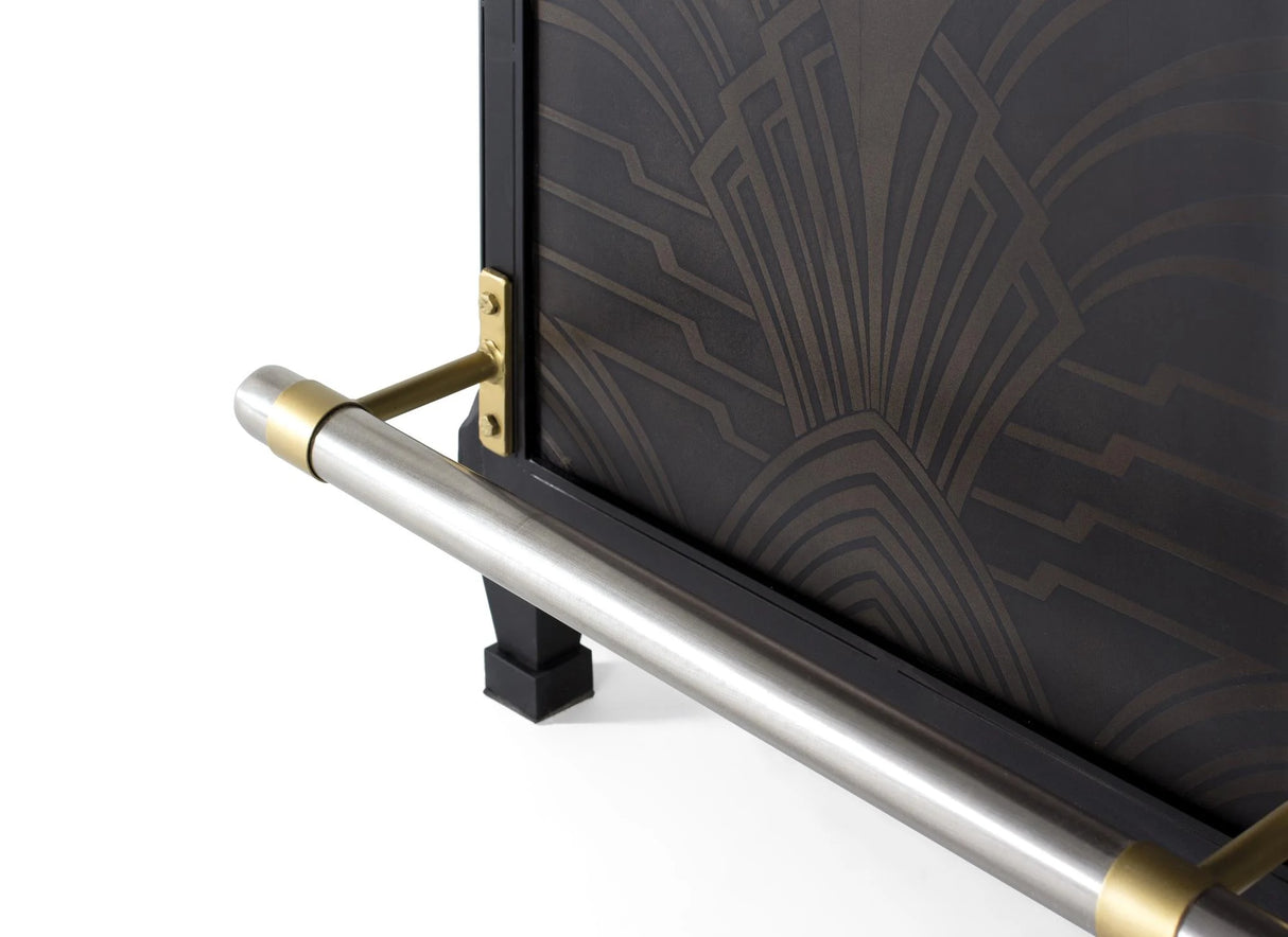 Giner and Colomer - Metal & Mango Wood Bar Counter