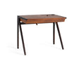 Giner and Colomer - Solid Mango Wood Desk With 2 Drawers & Metal Legs