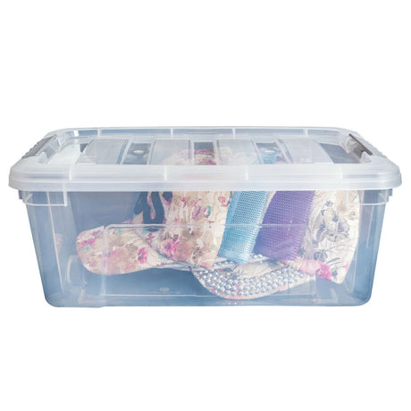 12 Pack 156 Quart Latch Stack Storage Tubs Box