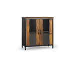 Giner and Colomer - Industrial 2-Door Sideboard In Mango Wood & Metal
