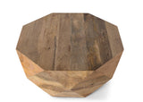 Giner and Colomer - Solid Mango Wood Coffee Table In Natural Finish