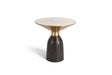 Giner and Colomer - Side Table With Marble Top & Metal Base