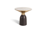 Giner and Colomer - Side Table With Marble Top & Metal Base
