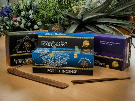 Golden Tree Nag Champa Incense - Classic Blue