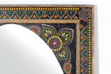 Giner and Colomer - Mango Wood Mirror With Hand-Painted Details
