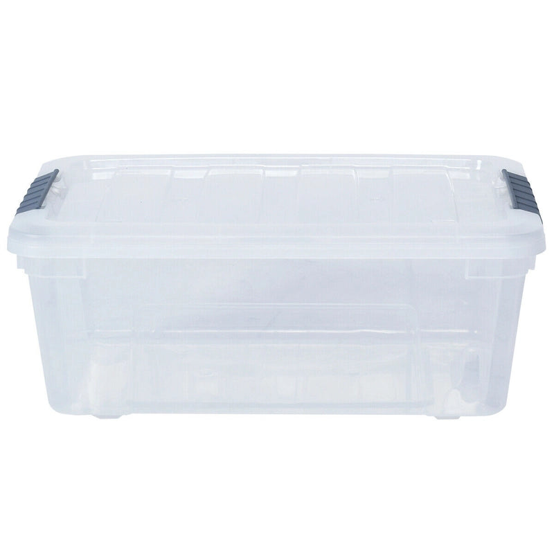 12 Pack 156 Quart Latch Stack Storage Tubs Box