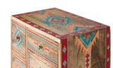 Giner and Colomer - Hand-Painted Mango Wood Drawer Table