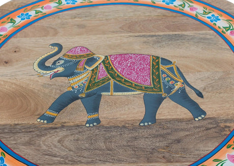 Giner and Colomer - Mango Wood & Metal Coffee Table