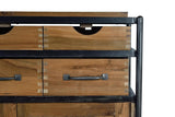 Giner and Colomer - Teak & Mango Wood Sideboard With 8 Drawers & 3 Doors