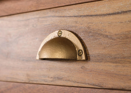 Giner and Colomer - Mango Wood Dining Table With Metal Base