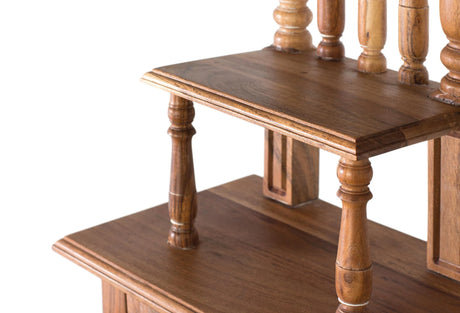 Giner and Colomer - Mango Wood Dining Table With Metal Base