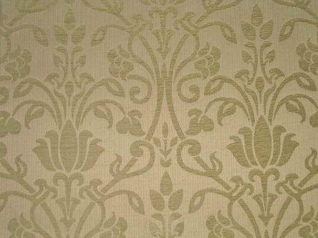 Woburn Medallion Green / SR17053 (Per Metre)