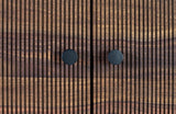 Giner and Colomer - 2-Door Rosewood & Mango Wood Cabinet With Metal Base