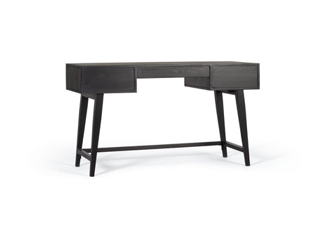 Giner and Colomer - Rosewood & Mango Wood Drawer Desk With Metal Base