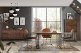 Giner and Colomer - Rosewood Dining Table With Metal Base