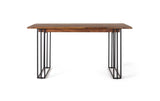 Giner and Colomer - Rosewood Dining Table With Metal Base