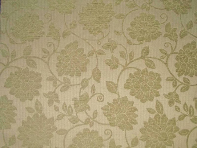 Woburn Floral Green / SR17073 (Per Metre)