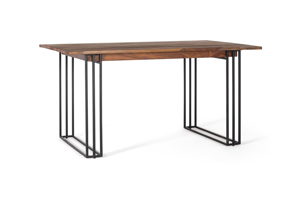 Giner and Colomer - Rosewood Dining Table With Metal Base
