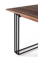 Giner and Colomer - Rosewood Dining Table With Metal Base