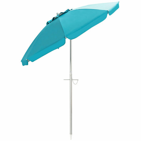 2m Sun Umbrella - Tilts with UPF 50+ Protection-Blue