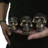 Vintage Brass Skull - Small