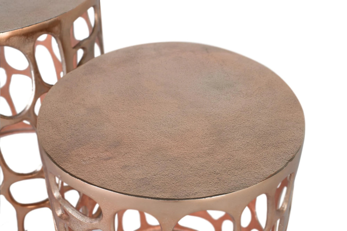 Giner and Colomer - Set Of 2 Metal Coffee Tables