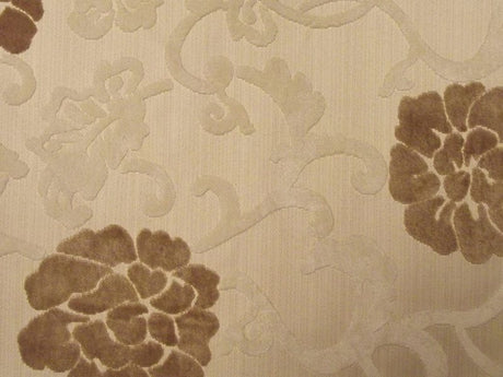 Eleganza Floral 2 Colour Honey/Cream / SR17250 (Per Metre)