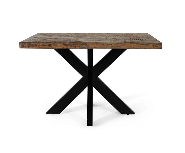 Giner and Colomer - Recycled Wood & Metal Dining Table