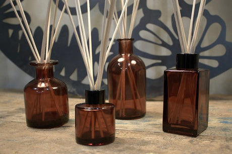 50 ml Round Reed Diffuser Bottlle - Amber