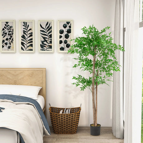 150 CM Artificial Bamboo Tree Faux Bamboo Plant