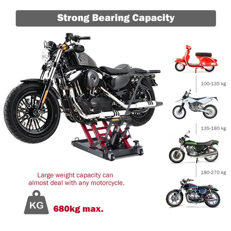 Motorcycle ATV Jack Lift Stand Bike Hoist