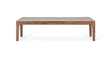 Giner and Colomer - Acacia Wood Upholstered Bench In Natural Color
