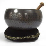 Singing Bowl Velvet Cushion - 16cm