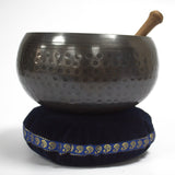 Singing Bowl Velvet Cushion - 16cm