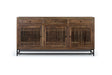 Giner and Colomer - Acacia Wood Sideboard With 3 Doors & 3 Drawers