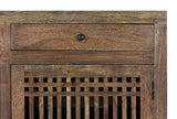 Giner and Colomer - Acacia Wood Sideboard With 3 Doors & 3 Drawers