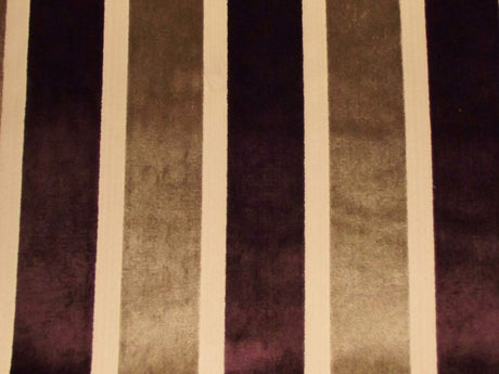 Eleganza Broad Stripe Damson / SR17312 (Per Metre)